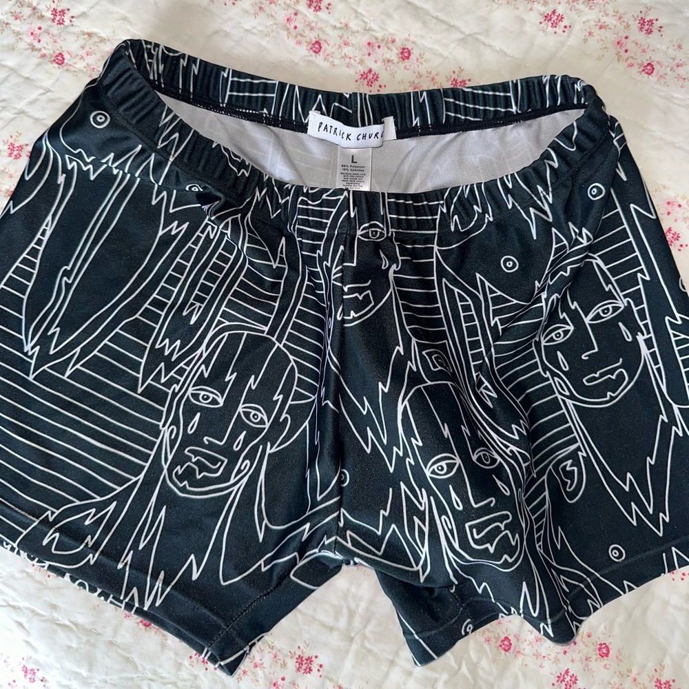 Rare men’s swimsuit, spandex/poly fitted blend